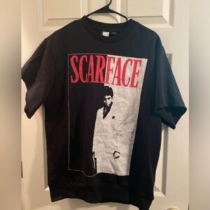 Scarface Cropped Sleeve Sweatshirt